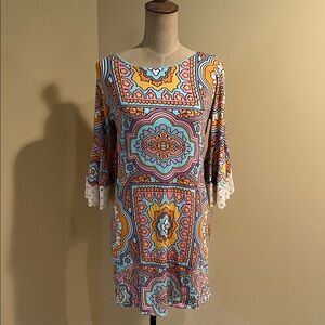 Judith March Multicolor Patterned Dress